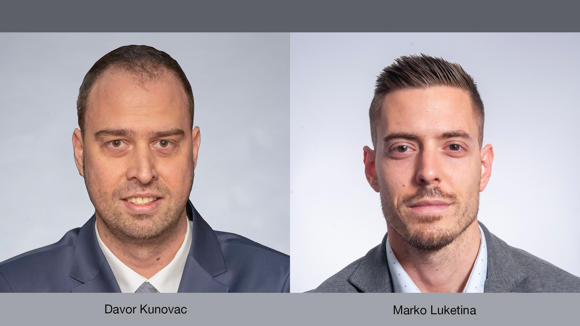 Davor Kunovac and Marko Luketina