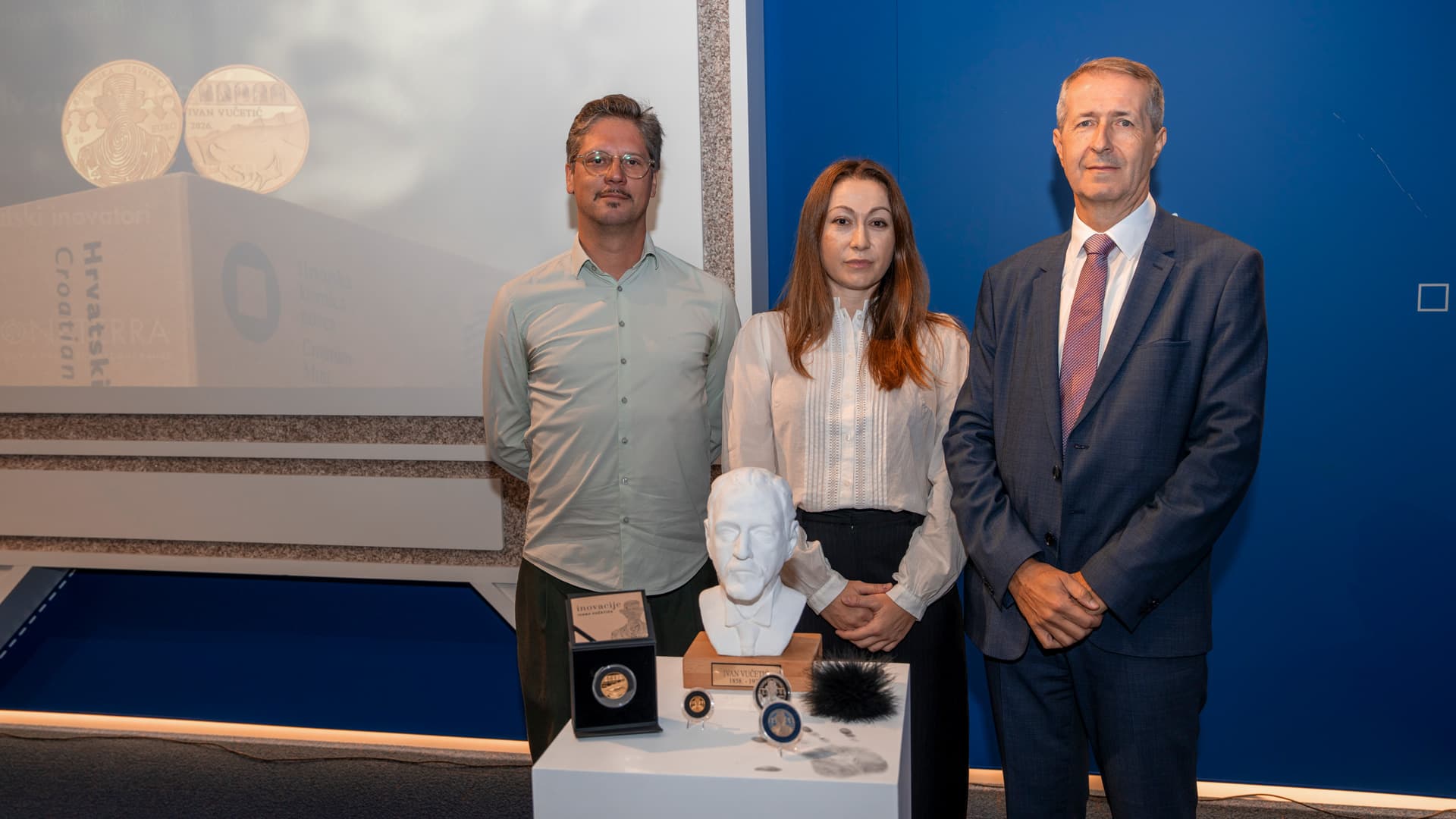 CNB presents “Ivan Vučetić's Innovations” collector coins at Moneterra – the Money Museum of the Croatian National Bank