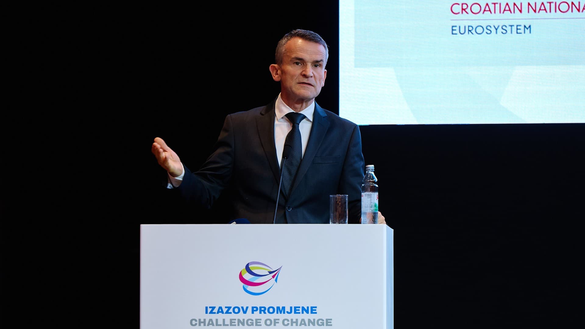 Governor Žigman attended the Challenge of Change conference in Poreč