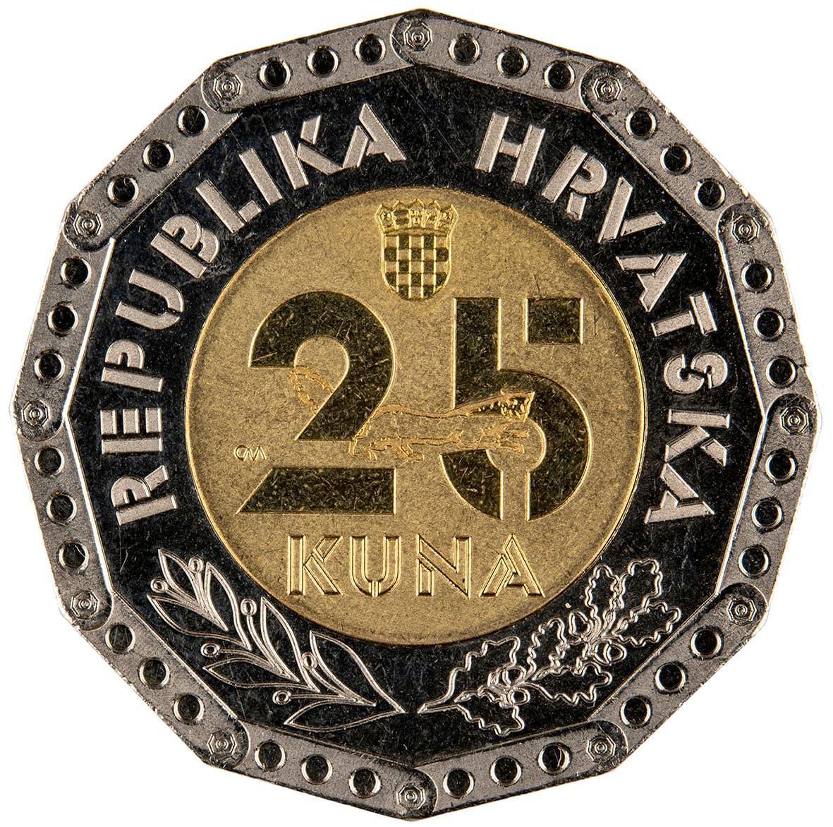 25 kuna – 75. obljetnica osnivanja Hrvatske zajednice tehničke kulture, 1946. – 2021.