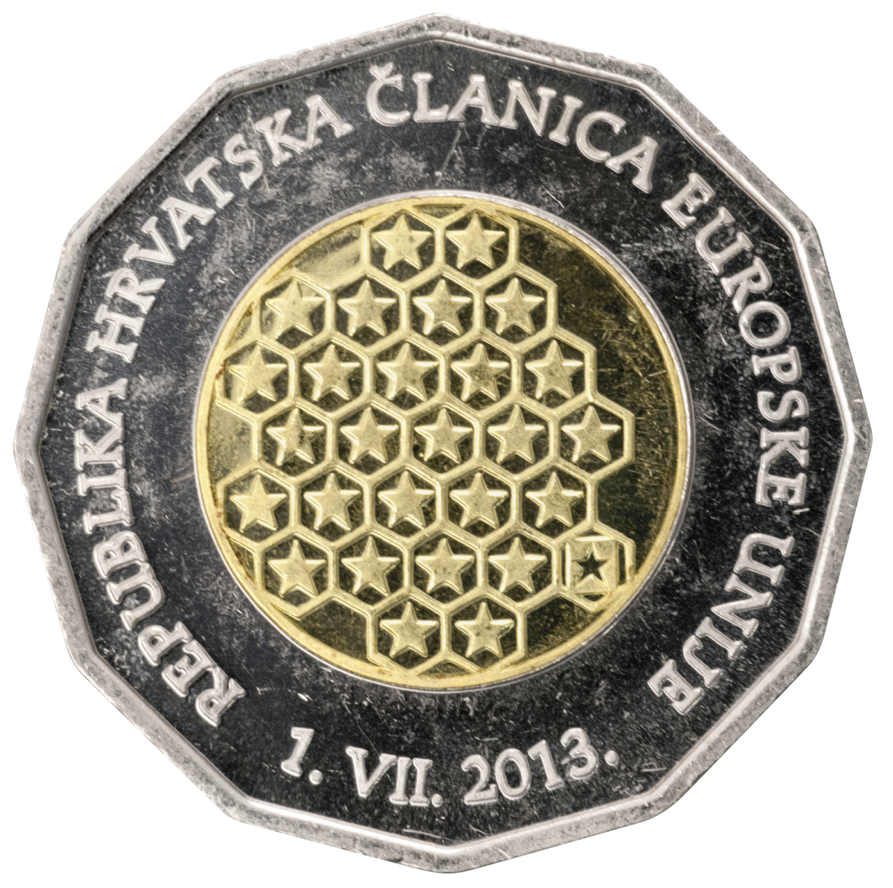 25 kuna - Republika Hrvatska članica Europske Unije, 1. VII. 2013.