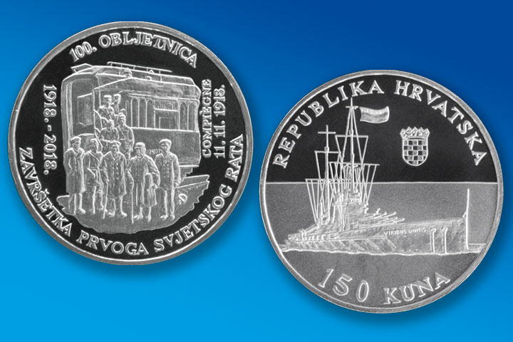 The CNB's new silver coin The CNB's new silver coin