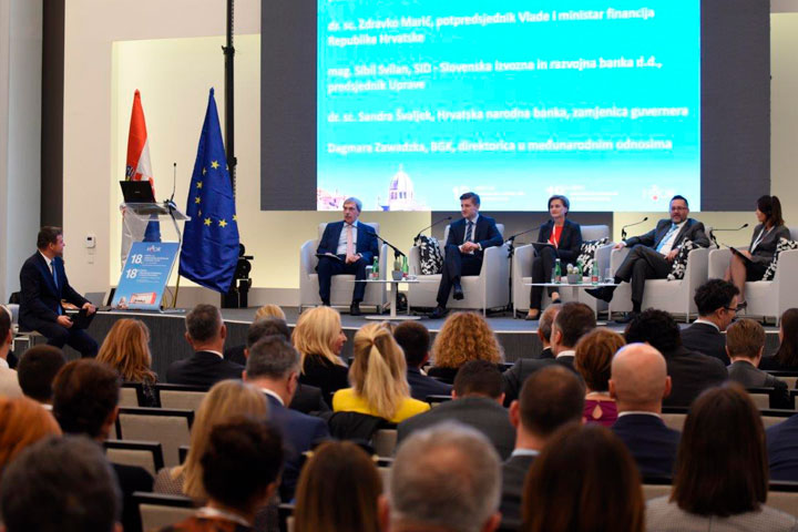 Deputy Governor Sandra Švaljek spoke about the euro adoption’s impact on exporters Deputy Governor Sandra Švaljek spoke about the euro adoption’s impact on exporters