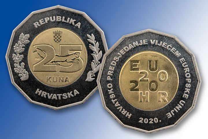 HNB izdao novu kovanicu od 25 kuna 