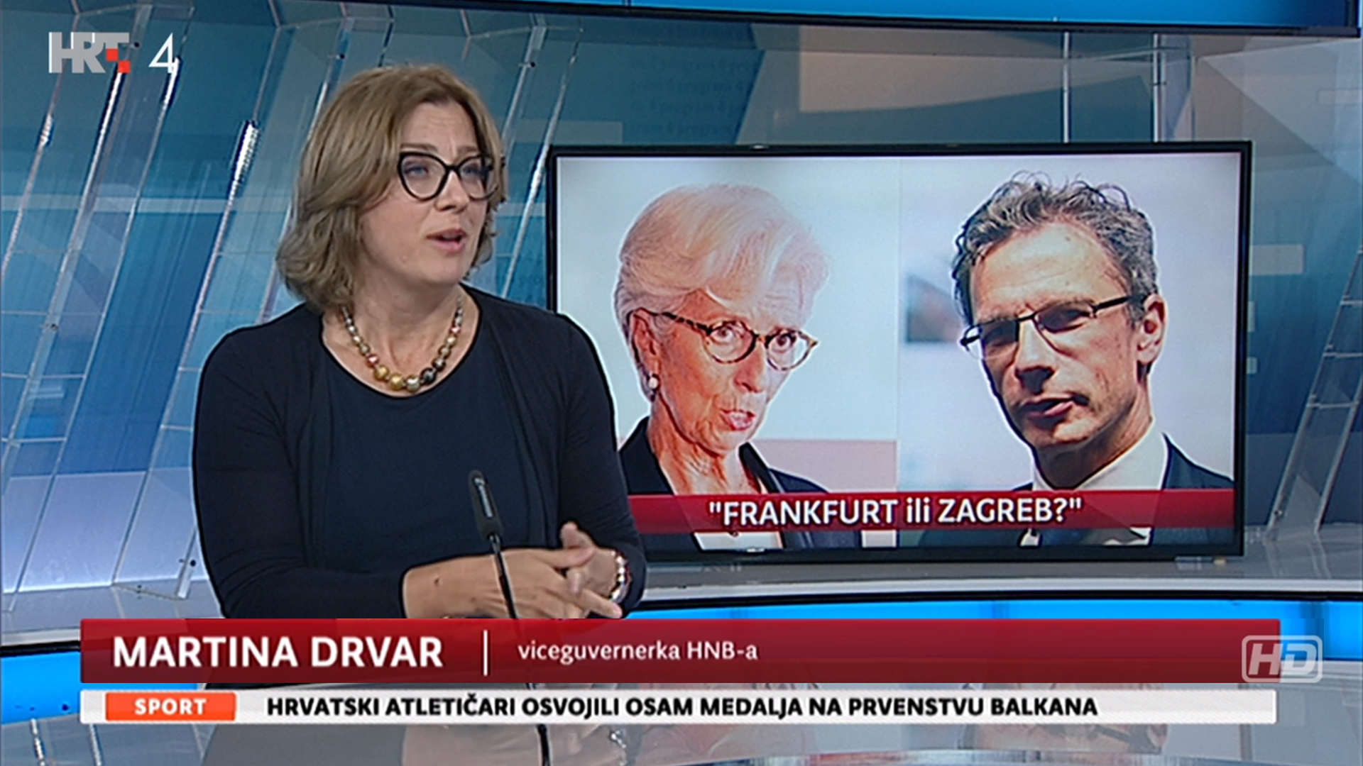 Viceguvernerka Martina Drvar o nadzoru ESB-a nad hrvatskim bankama i NRS-u Viceguvernerka Martina Drvar o nadzoru ESB-a nad hrvatskim bankama i NRS-u
