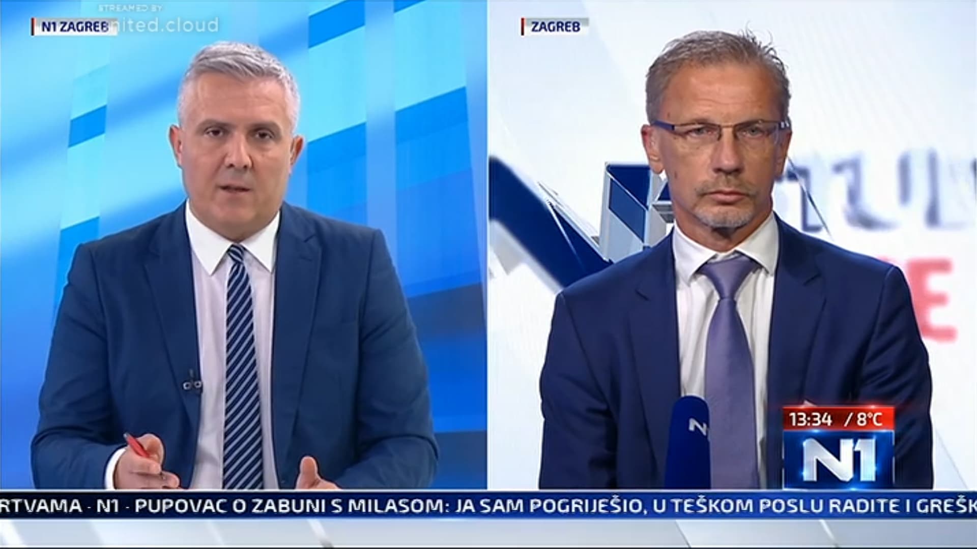 Gostovanje guvernera Vujčića u N1 Studiju Uživo Gostovanje guvernera Vujčića u N1 Studiju Uživo