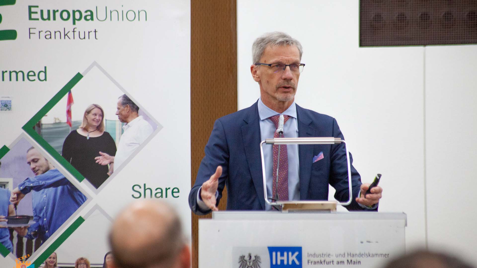Guverner HNB-a na gospodarskom skupu Industrijske i gospodarske komore Hessen (IHK) u Frankfurtu na Majni Guverner HNB-a na gospodarskom skupu Industrijske i gospodarske komore Hessen (IHK) u Frankfurtu na Majni