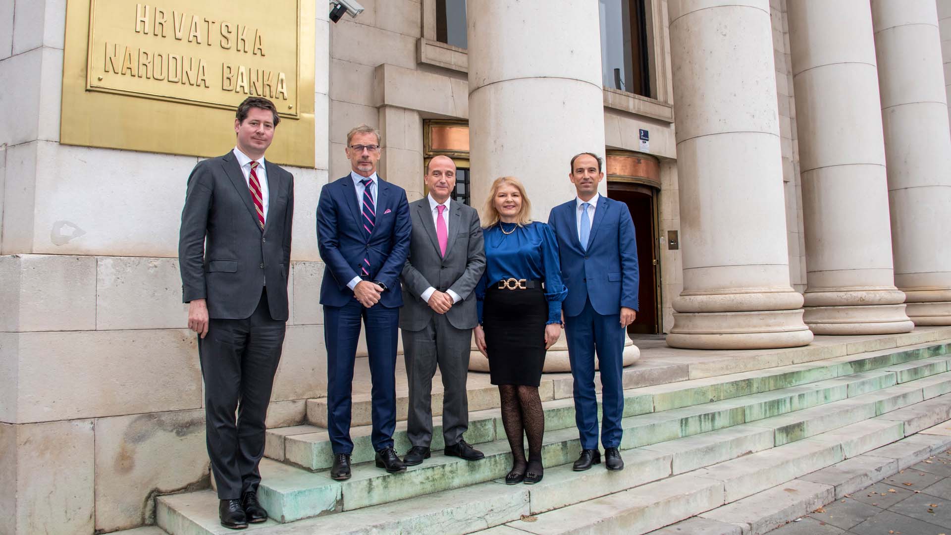 Representatives of the Single Resolution Board visit the Croatian National Bank