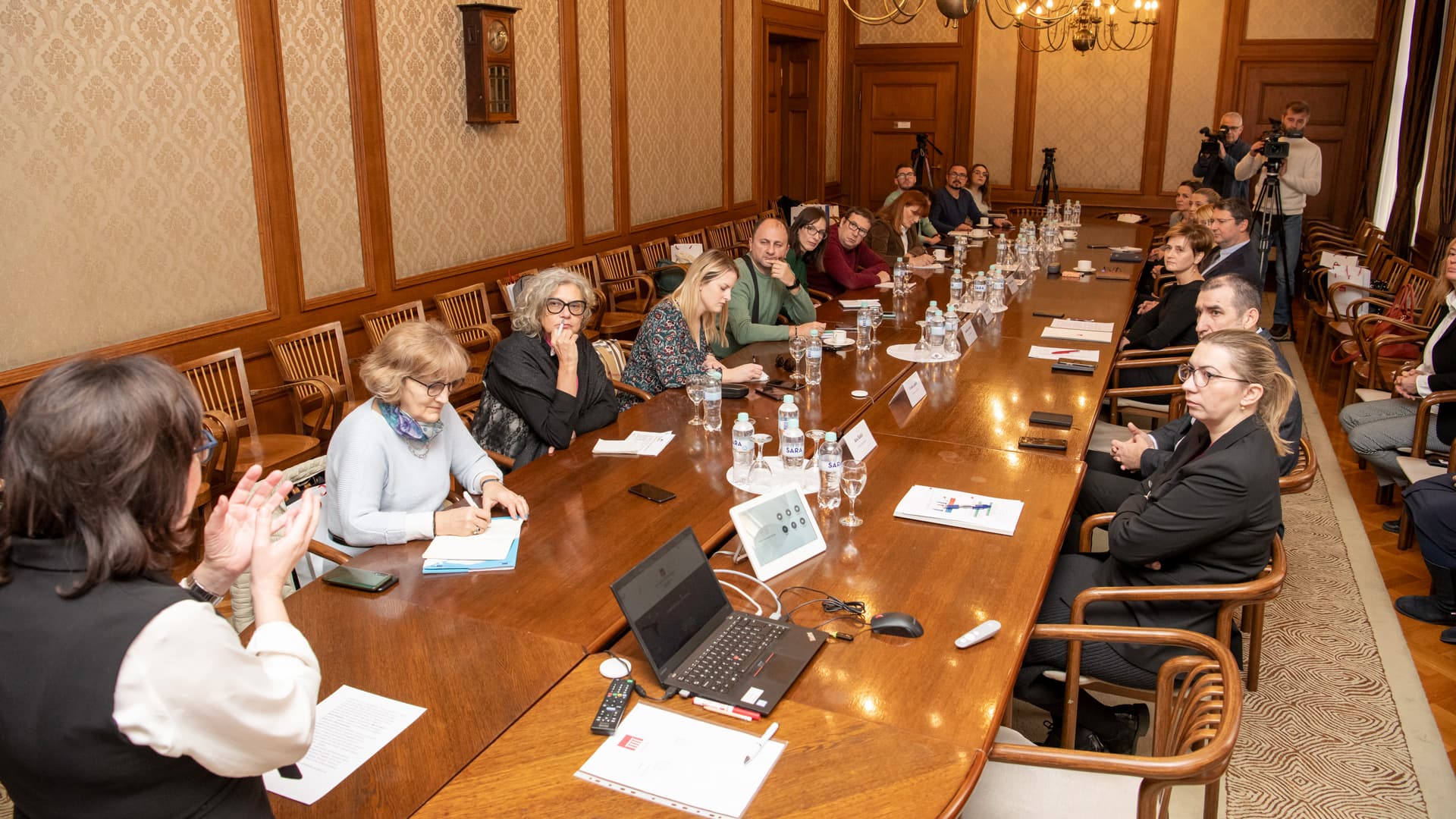 Journalists from Serbia visited the Croatian National Bank Journalists from Serbia visited the Croatian National Bank