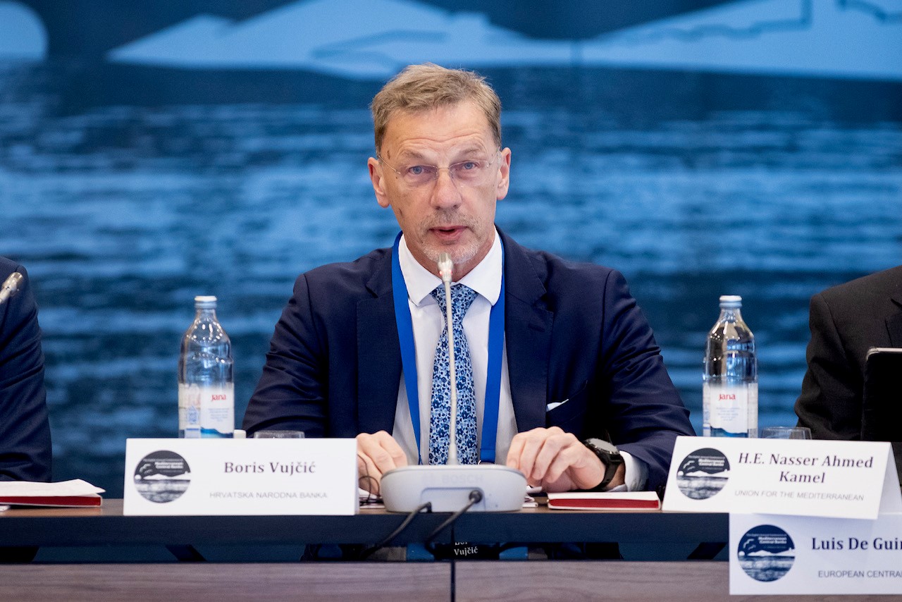 Osma godišnja konferencija središnjih banaka mediteranskih zemalja: Kako ustrajati u turbulentnim vremenima – središnje banke pred starim i novim izazovima Osma godišnja konferencija središnjih banaka mediteranskih zemalja: Kako ustrajati u turbulentnim vremenima – središnje banke pred starim i novim izazovima
