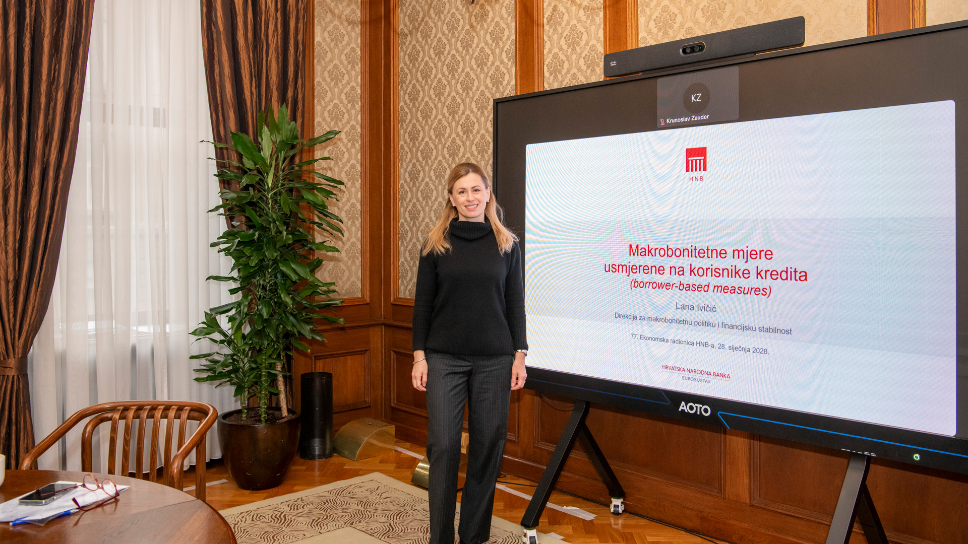 77. Ekonomska radionica HNB-a: Makrobonitetne mjere usmjerene na korisnike kredita