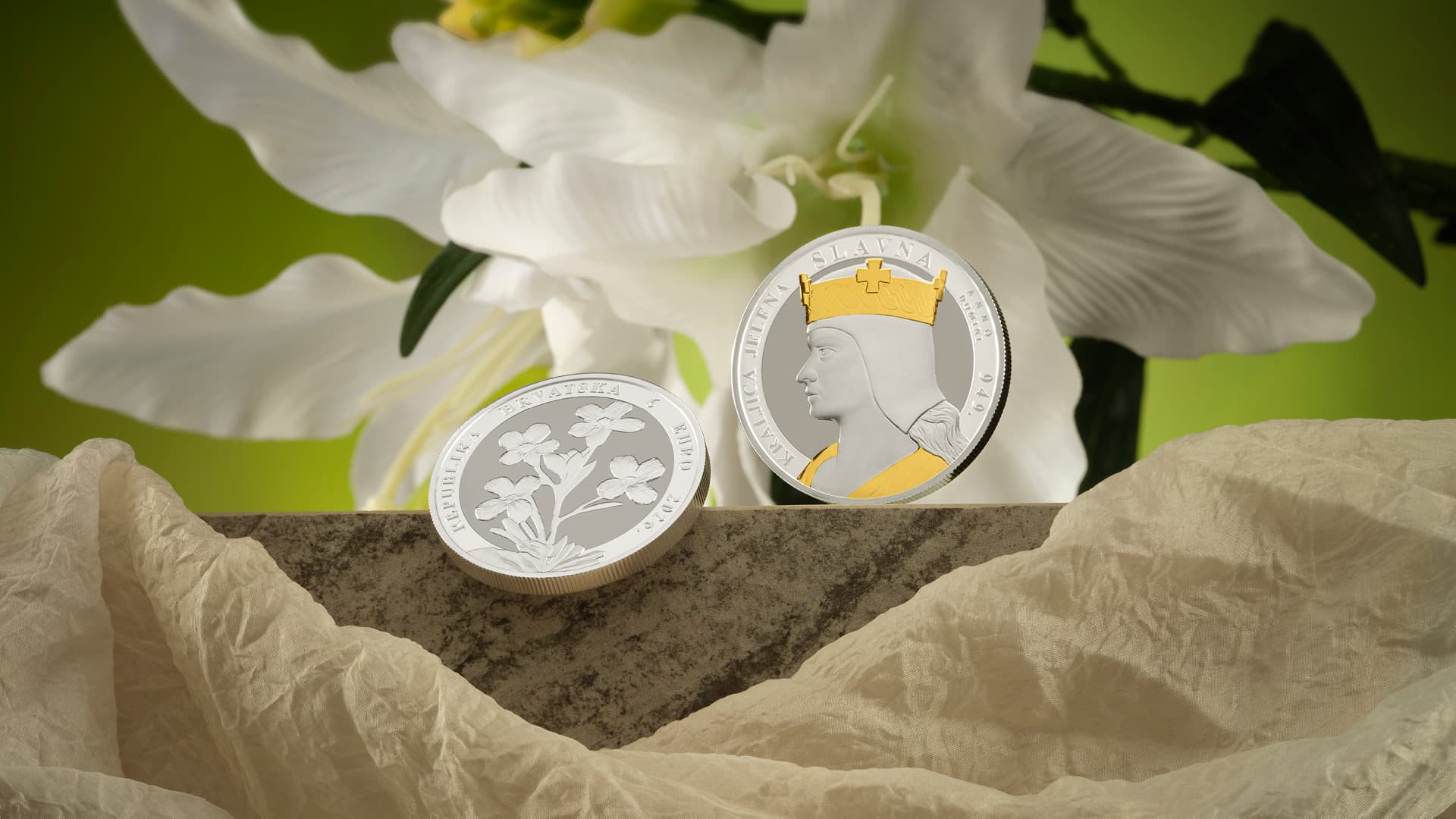 “Queen Jelena the Glorious” silver coin available for sale from 2 June